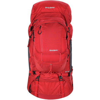 Туристический рюкзак Husky Ravel 60+10 красный - Рюкзаки и сумки - Туристические - Магазин туристических палаток svetlozar.ru